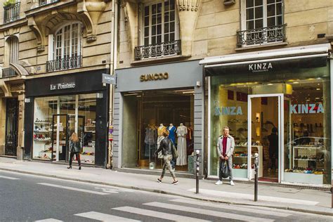 luxury stores in paris